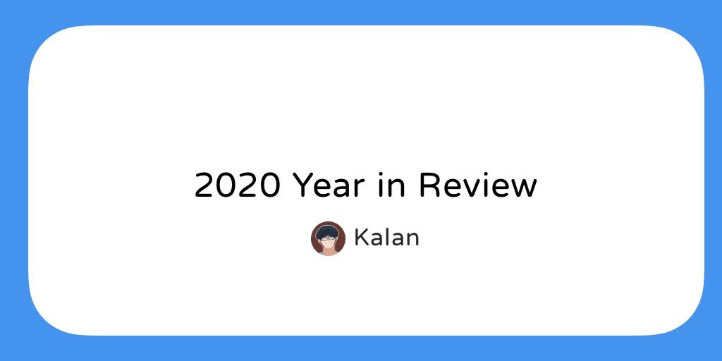 2020 回顧 / 2020 Year in Review — 技術篇